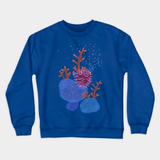 Bubble fish Crewneck Sweatshirt